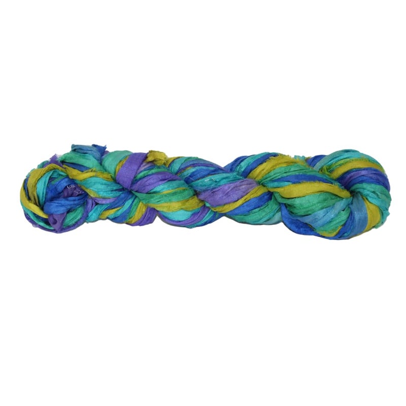 Knitsilk Sari Silk Ribbon Super Bulky Yarn - Image 1